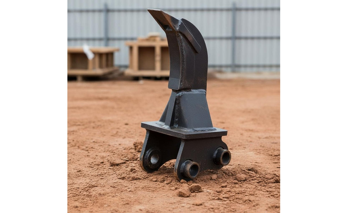 Mini Digger Scarifier Heavy Duty Mini Digger Ground Splitter Anti Backhoe Scarifier for Landscapers, Farmers, Roadwork