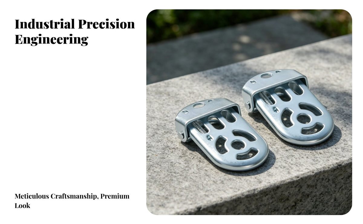2 Pieces Bike Rear Axle Footboard Thickened Electric Bike Passenger Pegs Heavy-Duty Two-Wheeler Axle Foot Pegs for Passengers