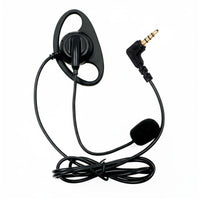 Headset with Audio Pickup Wired Ear Hook Headset Flexible One Ear Headphone for Tour Tourists