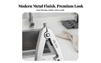 Stainless Steel Clam Unseal Er Labor-Saving Clam Unseal Er Seafood Shell Splitter Long-Lasting Tool Ergonomic Design