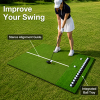 golf hitting mat