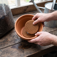 Coconut Fiber Pot Bottom Mesh Pads for Drainage and Soil Retention