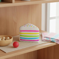 Stress Relief Sprinkle Cake Press Toy Soft Texture Cake Slice Fidget Toy for Children, Office, School