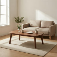 Foldable Coffee Table Space-Saving Coffee Table with Foldable Legs Compact Furniture for Living Room, Lounge Areas