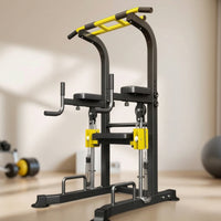 Assisted Pull up Machine Beginner-Friendly Station with Assistance Straps Floor Standing Pull-up and Station for Beginners, Home Gym
