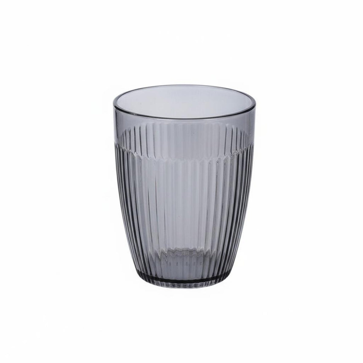 Cold & Heat Resistant Striped Acrylic Cup Crystal Clear Water Glass Lightweight for Children, Adults, Buffets, Restaurants, Hotels