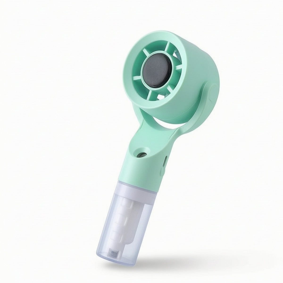 Compact Handheld Misting Fan Mini Portable Fan with Water Reservoir 3-Speed Cordless for Travelers