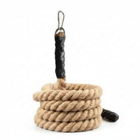 Natural Sisal Cat Climbing Rope Thick Braided Cat Rope Long-Lasting Metal Hook Pet Accessory for Play