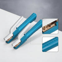 Industrial Metal-Joining Clamp with Insulated Body Non-Slip Electrode Holder Heavy-Duty Chill-Grip for Professionals