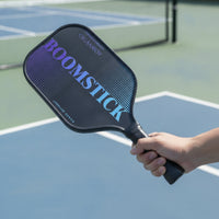 2 Pieces Carbon Fiber Pickleball Paddle Set with Balls 16mm Pickleball Paddles with Carry Bag Cushioned Racket Anti-Slip for Beginners, Outdoor Play, Training