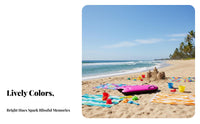 Inflatable Water Board with Handles Large Buoyancy Inflatable Ride Board Handled Paddle Board Waterproof Material
