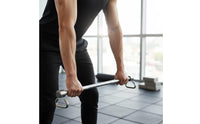 Resistance Band Bar 76 Cm Training Bar with Loops 28 Mm for Fitness Enthusiasts