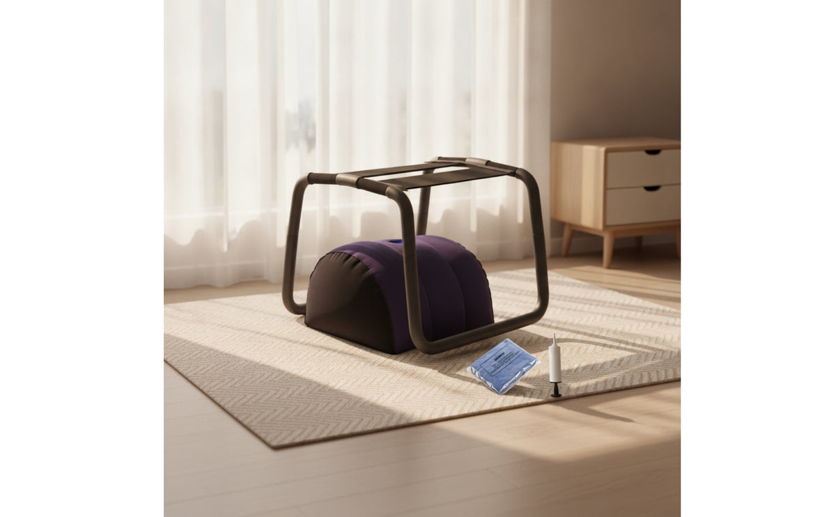 Metal Chair Frame with Foam Grips | Minimalist, Tubular, Furniture, for Small rooms