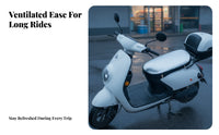 Sun Protection Electric Scooter Seat Cover Easy to Clean Motorcycle Heat Insulation Seat Pad Long-Lasting for Summer, Outdoor