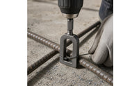 Twisting Knotter Attachment 20 Mm Opening Drill Wire Twisting Tool Wire Twisting Attachment Dark Gunmetal Finish Tool Accessory
