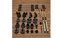 Metal Upgrade Kit Heavy Duty Axle and Shock Absorption System Kit Anodizado Juego Ejes for Custom Builds