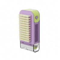 Ventilated Soap Box with Brush Modern Soap Dish with Brush Sturdy Sink Organizer Rinse-Friendly for Shower