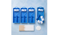 10 Pieces Sponge Paint Roller Set High Density Mini Paint Roller Set Smooth Finish House Painting Supplies
