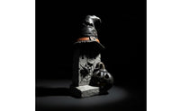 Gothic Tombstone with Witch Hat | Spooky, Tombstone Decoration, for Mantel