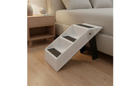Folding Pet Stairs No Assembly Required Foldable Pet Stairs Lightweight for Car