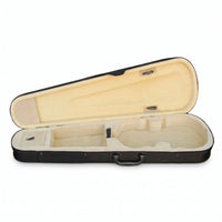 Hard-Shell Triangular Violin Case Safeguarding Violin Case with Backpack Straps Long-Lasting Adjustable for Violinists
