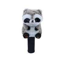 Plush Raccoon Bear Golf Wood Headcover Cartoon Club Head Cover