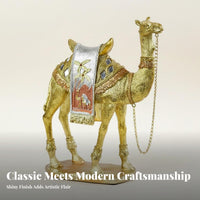 Middle Eastern Camel Figurine Luxury Highlight Decorative Camel Sculpture House Decoration Detailed Craftsmanship