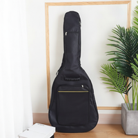 41-inch Acoustic Guitar Gig Bag, Padded Waterproof Oxford Cloth with 5mm Cotton Lining