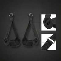 Ergonomic Gym Handle with Padded Grip Long-Lasting Cable Machine Handle Non-Slip Gym Cable Handles Comfortable for Fitness Enthusiasts, Athletes, Strength Training
