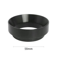 Long-Lasting Portafilter Dosing Funnel with Base Rust-Resistant Coffee Dosing Collar with Adhesive Connection Tapered Portafilter Funnel with Adhesive Connection Smooth for Baristas