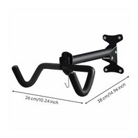 Indoor Use Wall Mounted Bike Rack Space Saving Wall Bike Hanger Easy to Install Sports Equipment Storage Sturdy for Garage, Apartment