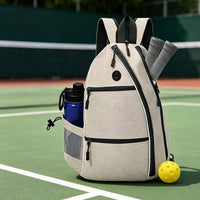 Multiway Carry Pickleball Backpack Convertible Strap Pickleball Bag Multi-Pocket Design Tennis Backpack Bag Side Pockets