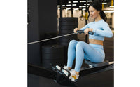 2 Pieces Rowing Machine Foot Strap Heavy-Duty Adjustable Rowing Foot Strap Buckle Fitness Part for Gym