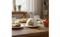 Hare Butter Dish Sleek Glazed Finish Easter Hare Serving Plate Creature Shaped Serving Plate Perfect Gift for Breakfast Table