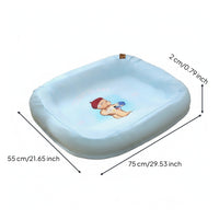 Pet Bed Dust Cover Soft Dog Bed Cover with Elastic Edge Lightweight for Living Room