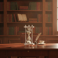 Sand Clock with Triangular Frame Modern Triangular Sand Glass Classic Sand Clock for Desk, Study