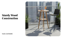 3 Pieces Nordic design Counter Height Table and Stool Set Minimalist Design Kitchen Dining Group Space-Saving Indoor Furniture Sturdy Construction for Apartment Dwellers, Homeowners, Students, Home Bar, Small Spaces, morning dining corner, Cafe