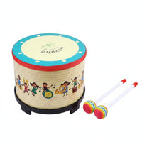 Early Education child's Floor Tom Rhythm Development Musical Instrument Comes with 2 Drumsticks young child Drum Includes Shoulder Strap for young children, Preschoolers, Preschool, Music session, Playroom, sessionroom