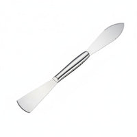 Multifunctional Double-Headed Garden Shovel Thickened Blade Stainless Steel Garden Trowel Full Tang Construction Double-Ended-End Planting Tool for Weeding, Potting