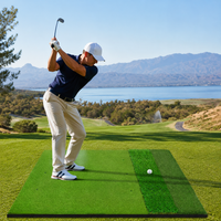 golf hitting mat