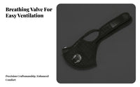 Breathable Jog Ning Face Cover Particles Proof Face Cover with Ear Loops Cycling Face Cover with Valve Comfortable Fit