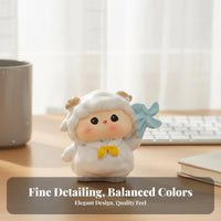 Panda Mahjong Figurine Cute Design Mahjong Playing Panda Figure No Needed for Office Workers, Business Owners, Bookshelf, Living Room, Store