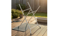 Pet Bath Tub Stand For Cats And Dogs Basin Stand Braced X-Shaped Leg Support Lightweight