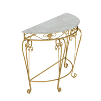 Iron Console Table Sturdy Structure for Corridor