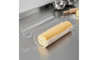 Easy to Clean Acrylic Roll Cake Mold Compact Acrylic Dessert Shaping Tool Portable