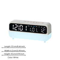LED Alarm Timepiece Multi-Function Ambient Light Timepiece Adjustable Brightness