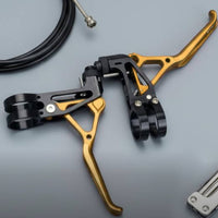 CNC Aluminum Brake Levers   Adjustable Reach Biking Component for Town Commuting