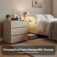 Stackable configurable Drawer Cube Minimalist aesthetic Storage Cabinet adaptable Use Home Furniture Space-Saving for Apartment Dwellers, Homeowners, Bedroom, Living Room, Playroom, Office