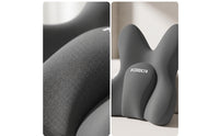 Contoured Back Support Cushion Pressure-Relieving Support Cushion Ergonomic Padded for Car Seat