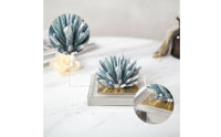 Crystal Cluster Ornament Modern Sculpture with Acrylic Base Crystal Figurine Upscale Paperweight Exquisite for Desk, Office